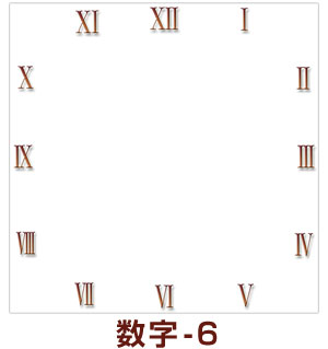 数字のサンプル